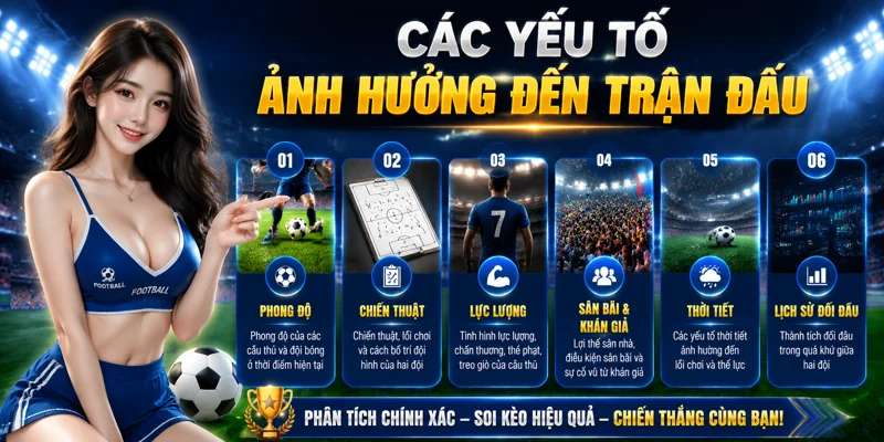 Những yếu tố tác động đến kết quả trận đấu